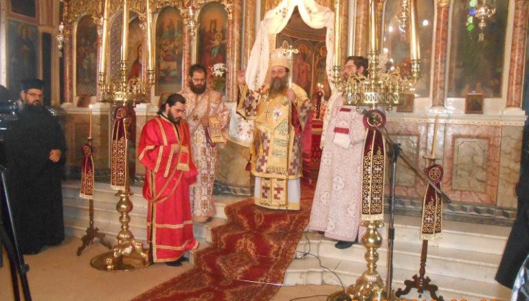 Η εορτή του Αγίου Ανθίμου στην Ι. Μητρόπολη Χίου