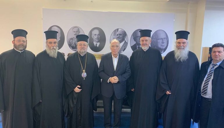 Στον Βασίλη Λεβέντη η Αντιπροσωπεία του Οικ. Πατριαρχείου