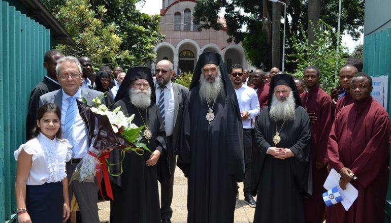 Ο Αλεξανδρινός Προκαθήμενος στην Ι. Μ. Κινσάσας