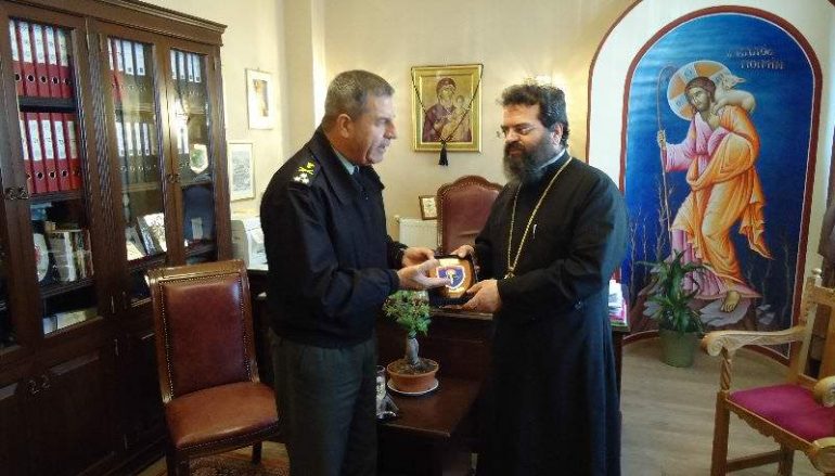 Στον Μητροπολίτη Μαρωνείας ο Διοικητής του Δ΄ Σώματος Στρατού