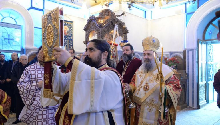 Η εορτή του Αγίου Ανθίμου του εν Χίω στο Νοσοκομείο Πατρών