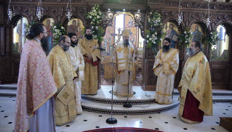 Αρχιερατική Θ. Λειτουργία στον Ι. Ναό Αγίας Μαρίνης Πατρών