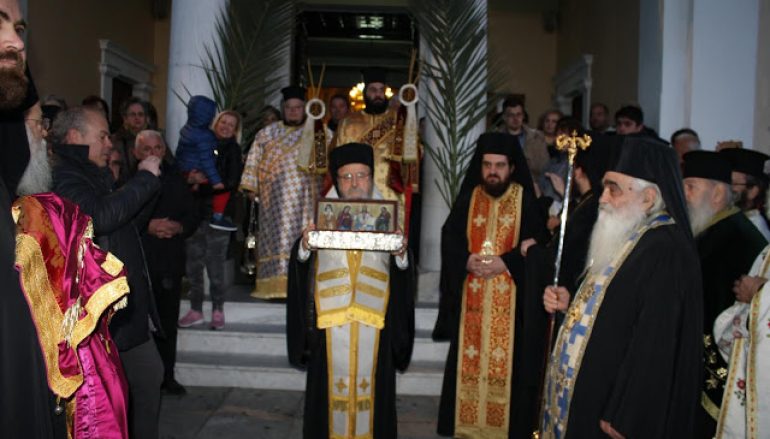 Το Αγρίνιο υποδέχθηκε την Δεξιά Χείρα του Αγίου Διονυσίου