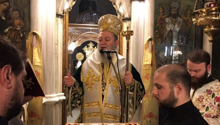 Αγρυπνία για την Αγία Φιλοθέη στην Ι. Μ. Χαλκίδος