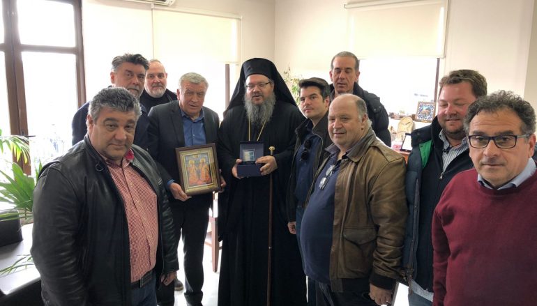 Το Δήμαρχο Κιλελέρ επισκέφθηκε ο Μητροπολίτης Λαρίσης