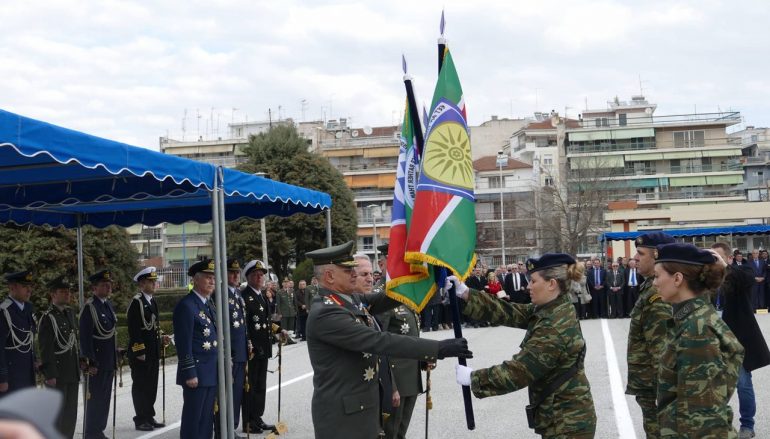 Ο Μητροπολίτης Λαρίσης στην αλλαγή Διοίκησης της 1ης Στρατιάς