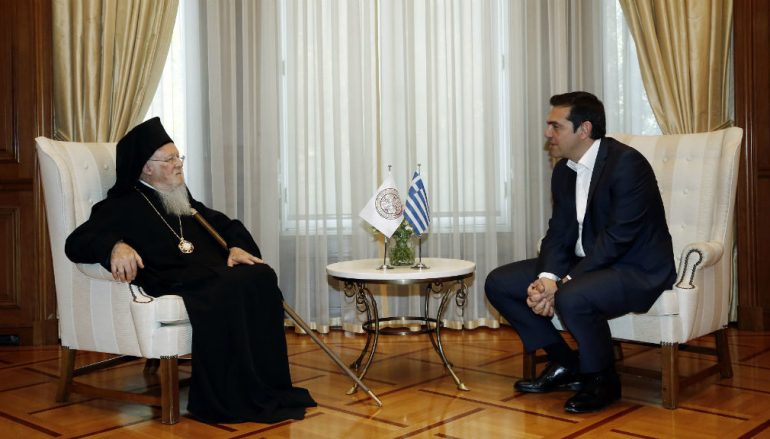 Επίσκεψη Τσίπρα σε Οικ. Πατριάρχη στις 6 Φεβρουαρίου