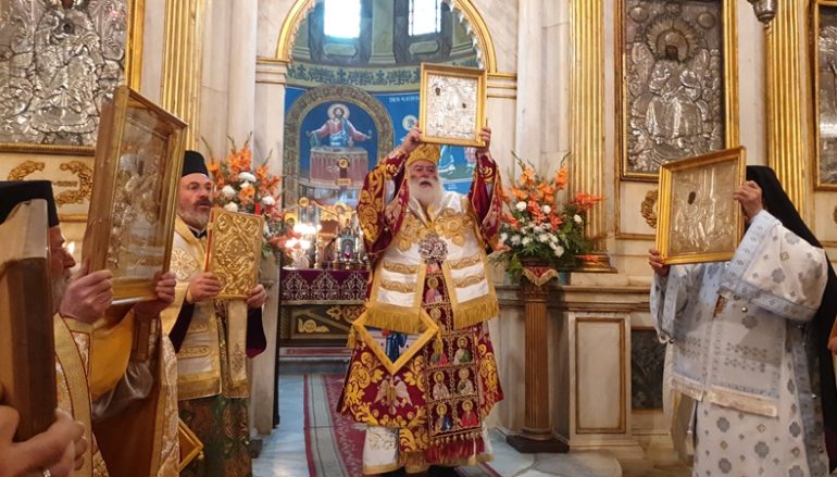 Ο εορτασμός της Κυριακής της Ορθοδοξίας στο Πατριαρχείο Αλεξανδρείας