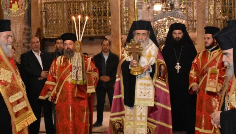 Δοξολογία για την Εθνική Επέτειο στο Πατριαρχείο Ιεροσολύμων