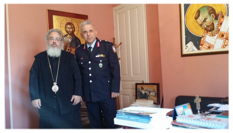 Στον Μητροπολίτη Πρεβέζης ο Αστυνομικός Δ/ντης Άρτας
