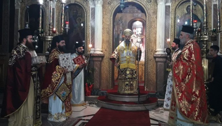 Κυριακή της Ορθοδοξίας στην Ι. Μητρόπολη Θεσσαλιώτιδος