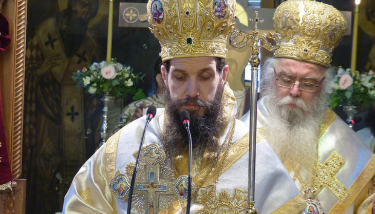 Η πρώτη Θεία Λειτουργία του Μητροπολίτη Σιατίστης Αθανασίου