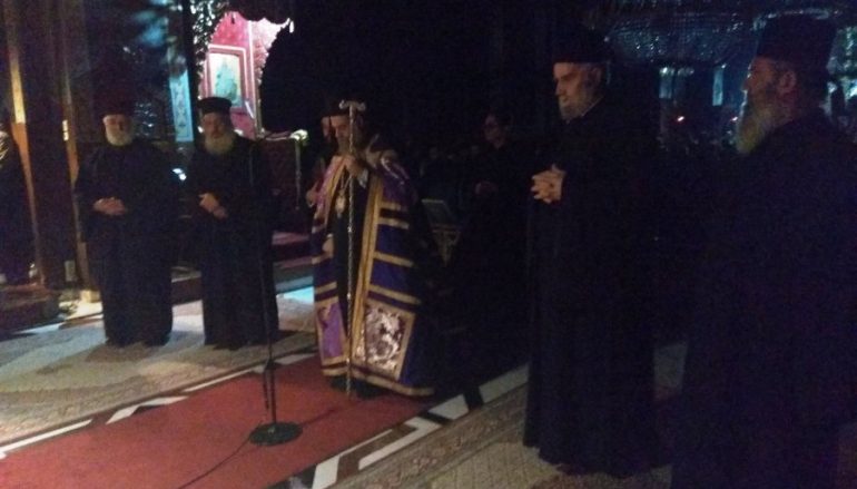 Α΄Κατανυκτικός Εσπερινός στην Ι. Μ. Θεσσαλιώτιδος