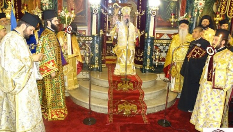 Λαμπρός εορτασμός του Ευαγγελισμού της Θεοτόκου στη Σπάρτη