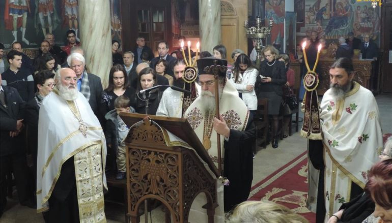 Η Β΄ Στάση των Χαιρετισμών στην Ι. Μητρόπολη Άρτης