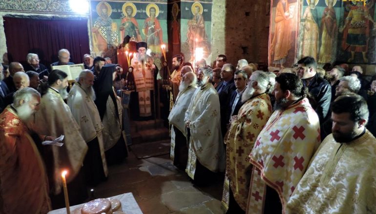Πανηγυρικός Εσπερινός στην Παρηγορήτισσα της Άρτας