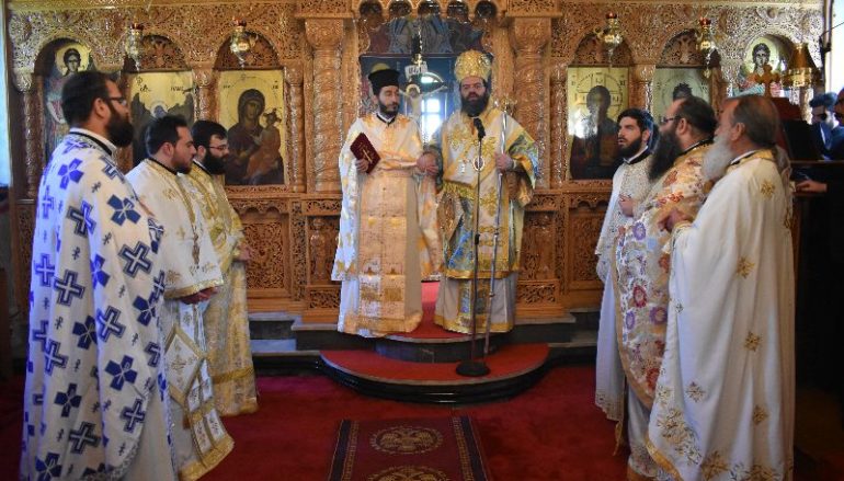 Χειροτονία Ιερομονάχου στην Ι. Μητρόπολη Μαρωνείας