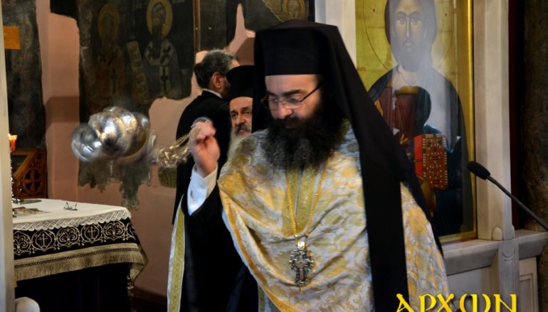 Ο Αρχιεπίσκοπος στην Χειροτονία του Εψηφισμένου Επισκόπου Τεγέας