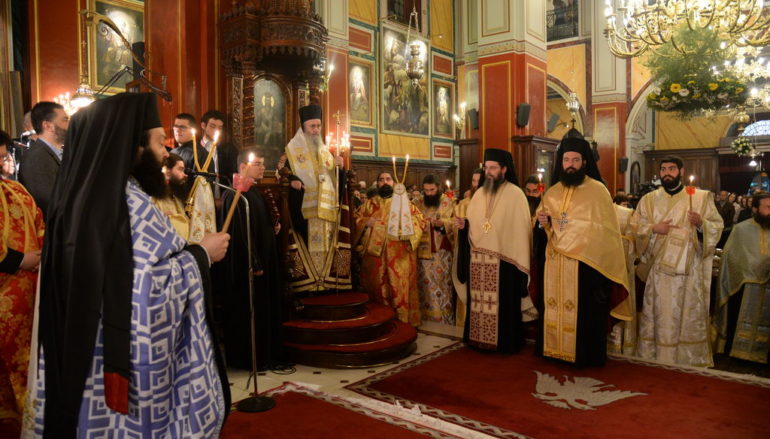 Δισαρχιερατικός Εσπερινός του Ευαγγελισμού στην Πάτρα