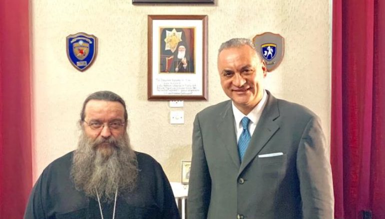 Στο Μητροπολίτη Χίου ο Ευρωβουλευτής Εμμ. Κεφαλογιάννης