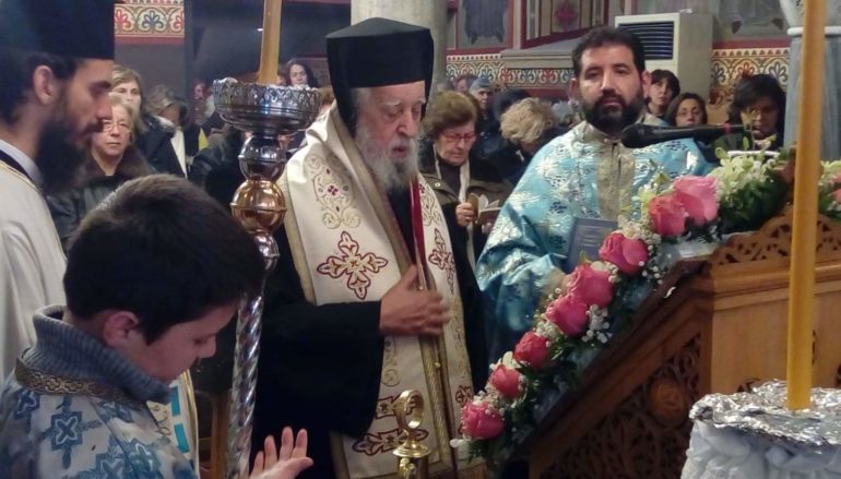 Οι Γ’ Χαιρετισμοί στην Ι. Μητρόπολη Καρυστίας