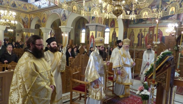 Εορτή του Αγίου Σάββα του εν Καλύμνω στο Άργος Ορεστικό