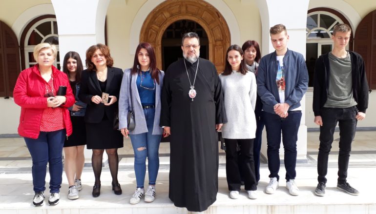 Επίσκεψη μαθητών Λυκείου στο Μητροπολίτη Μεσσηνίας