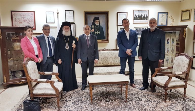 Στον Πατριάρχη Αλεξανδρείας ο Πρόεδρος της Κυπριακής Βουλής