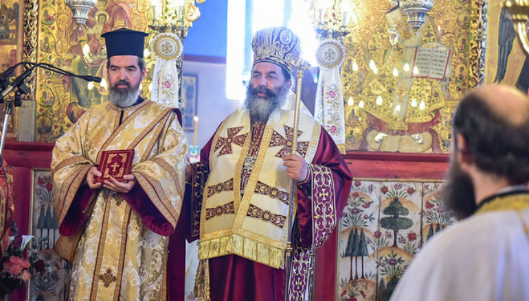 Χειροτονία Διακόνου από τον Μητροπολίτη Λαγκαδά