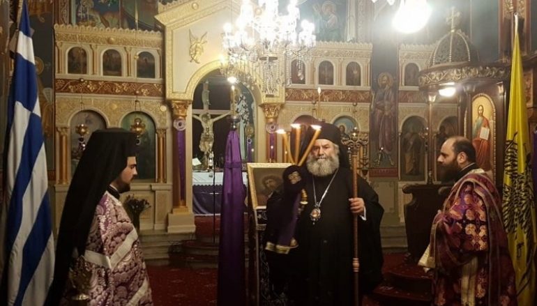 Η Ακολουθία του Νυμφίου στην Ι. Μητρόπολη Μάνης