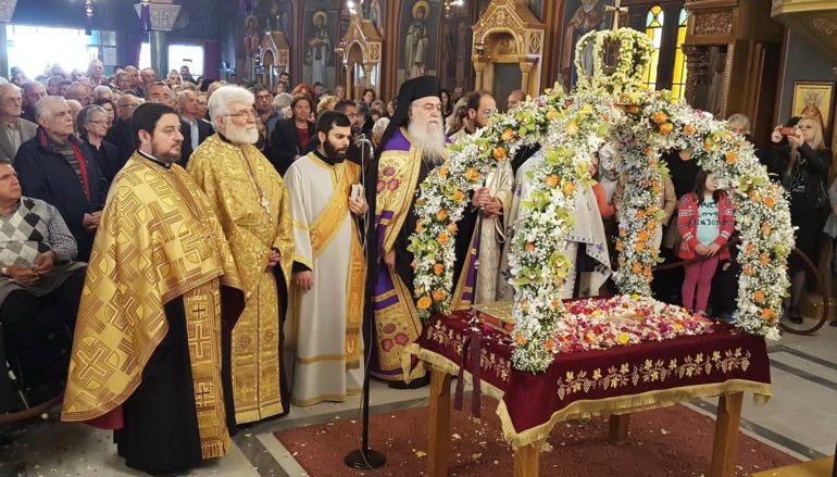 Αποκαθήλωση στην Ιερά Μητρόπολη Περιστερίου