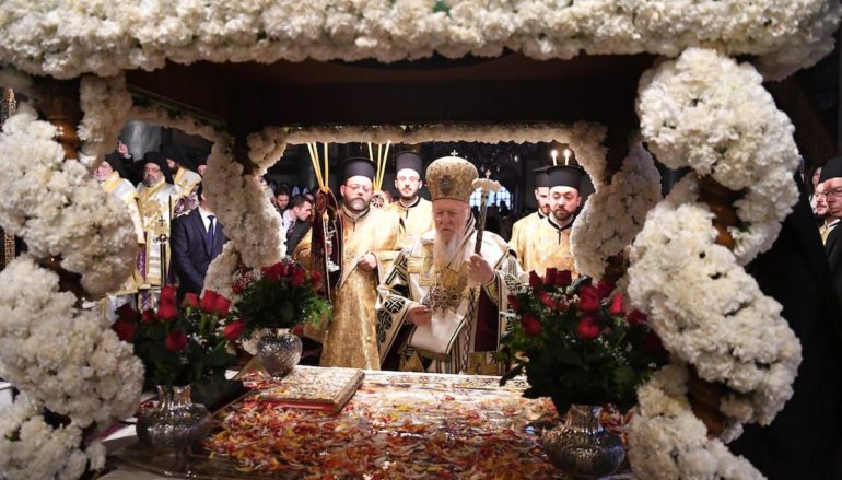 Η Ακολουθία του Επιταφίου στο Οικουμενικό Πατριαρχείο