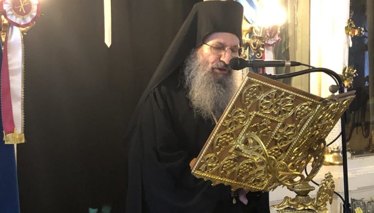 Ο Καθηγούμενος της Ι. Μ. Σίμωνος Πέτρας ομιλητής στην Ι. Μ. Κυδωνίας