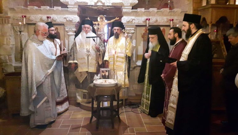 Εξάμηνο Μνημόσυνο του Επισκόπου Τανάγρας κυρού Πολυκάρπου