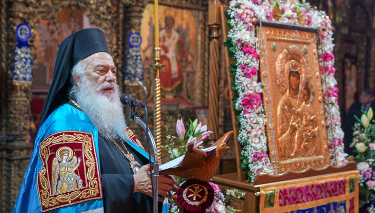 Η Ακολουθία του Ακαθίστου Ύμνου στον Μητροπολιτικό Ναό Βεροίας