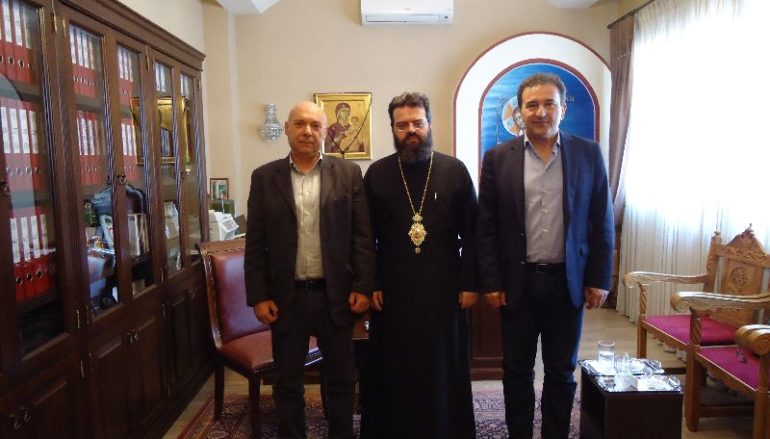 Ο νέος Περιφερειακός Δ/ντης Εκπαίδευσης στον Μητροπολίτη Μαρωνείας