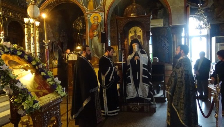 Μεγάλη Δευτέρα στην Ιερά Μητρόπολη Κορίνθου