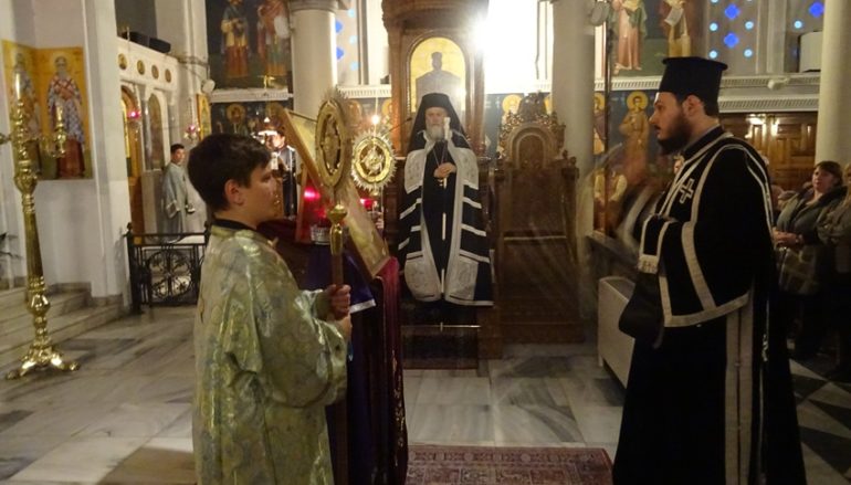 Μεγάλη Τρίτη στην Ιερά Μητρόπολη Κορίνθου