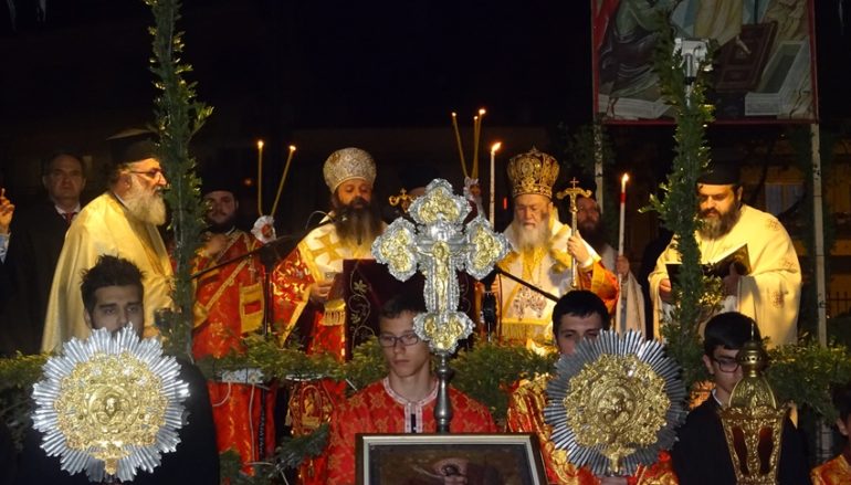 Ανάσταση στην Ιερά Μητρόπολη Κορίνθου