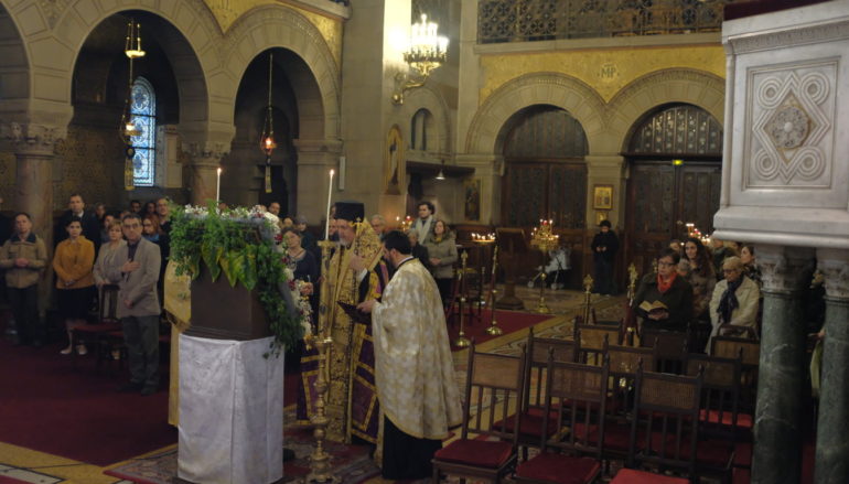 Δ΄ Χαιρετισμοί στον Μητροπολιτικό Ναό Παρισίων