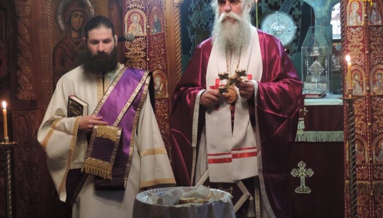 Μεγάλη Πέμπτη πρωΐ στην Ιερά Μονή Ροβελίστης Άρτης