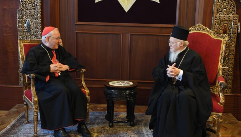 Ο ΡΚαθολικός Πατριάρχης των Συροχαλδαίων στο Οικ. Πατριαρχείο