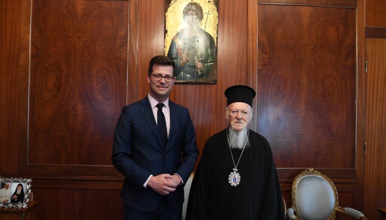 Ο Υφυπ. Μεταναστευτικής Πολιτικής στο Οικ. Πατριαρχείο