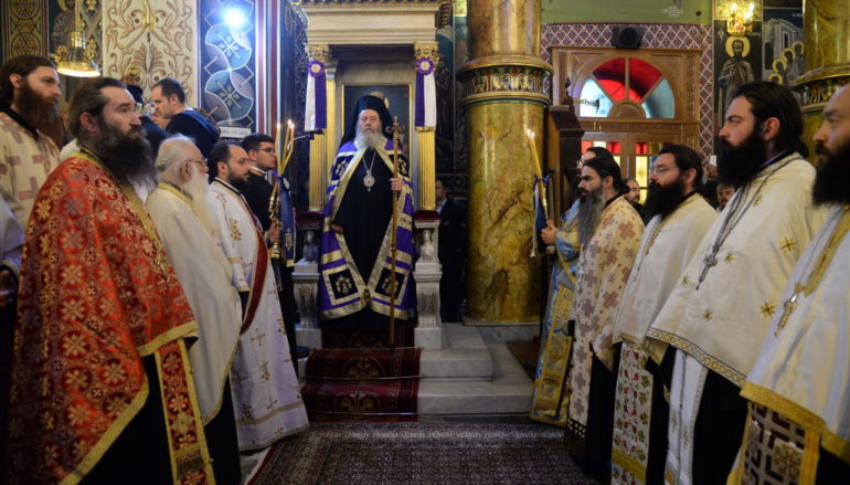 ΣΤ΄ Κατανυκτικός Εσπερινός στην Ι. Μητρόπολη Πατρών