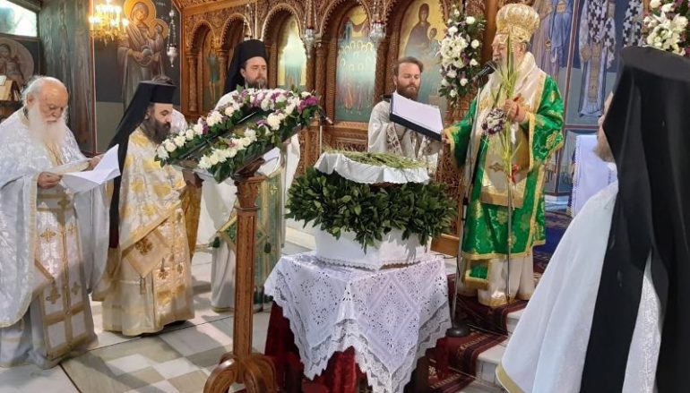 Κυριακή των Βαΐων στην Ιερά Μητρόπολη Χαλκίδος