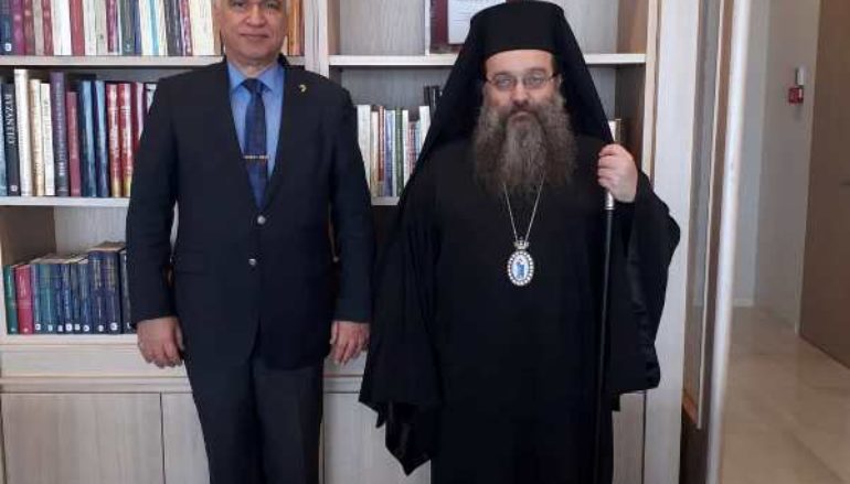 Στον Μητροπολίτη Χίου ο Στρατηγός ε.α Μιχαήλ Κωσταράκος