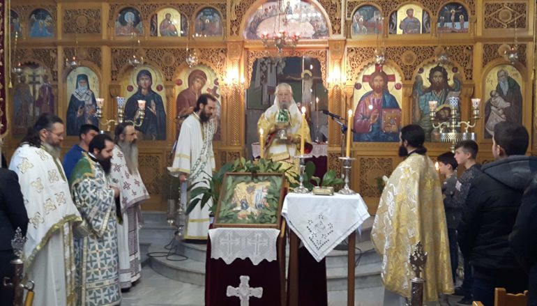 Κυριακή της Βαϊφόρου στην Ιερά Μητρόπολη Καρυστίας