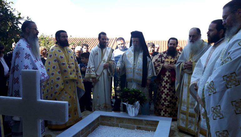 Τεσσαρακονθήμερο Μνημόσυνο Ηγουμένης της Ι. Μονής Μάντζαρη