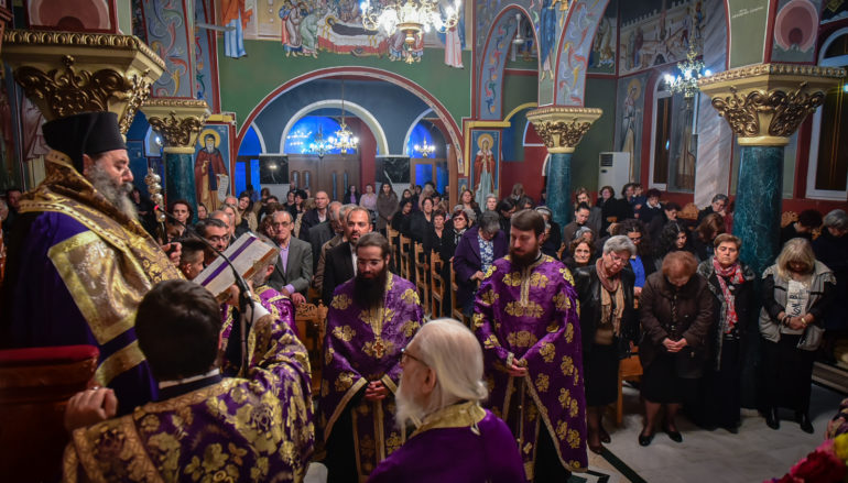 Η Ακολουθία του Νυμφίου στην Ι. Μητρόπολη Λαγκαδά