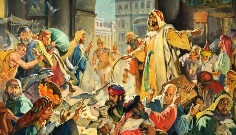 Γιατί ο Χριστός έδιωξε με βία, όσους είχαν κάνει την οικία του Πατέρα του οίκο εμπορίου;